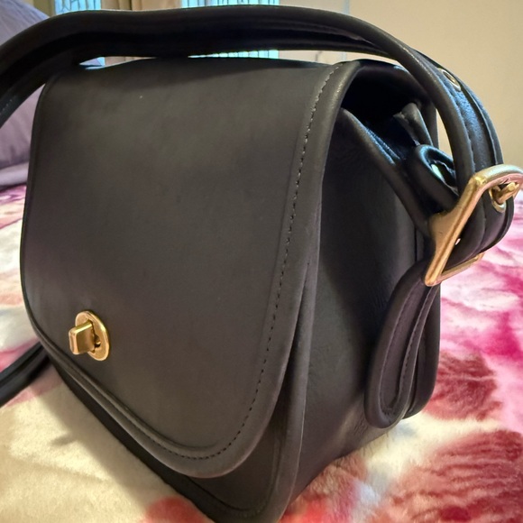 Coach Handbags - Coach Black Legacy small flap